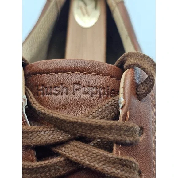 HUSH PUPPIES Men's Bounce Plus Oxford Lace Up Sneaker Shoe Size 10 Comfort - Picture 6 of 11